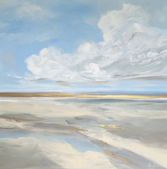 "Golden Drift" 36x36