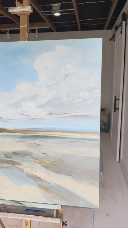 "Golden Drift" 36x36