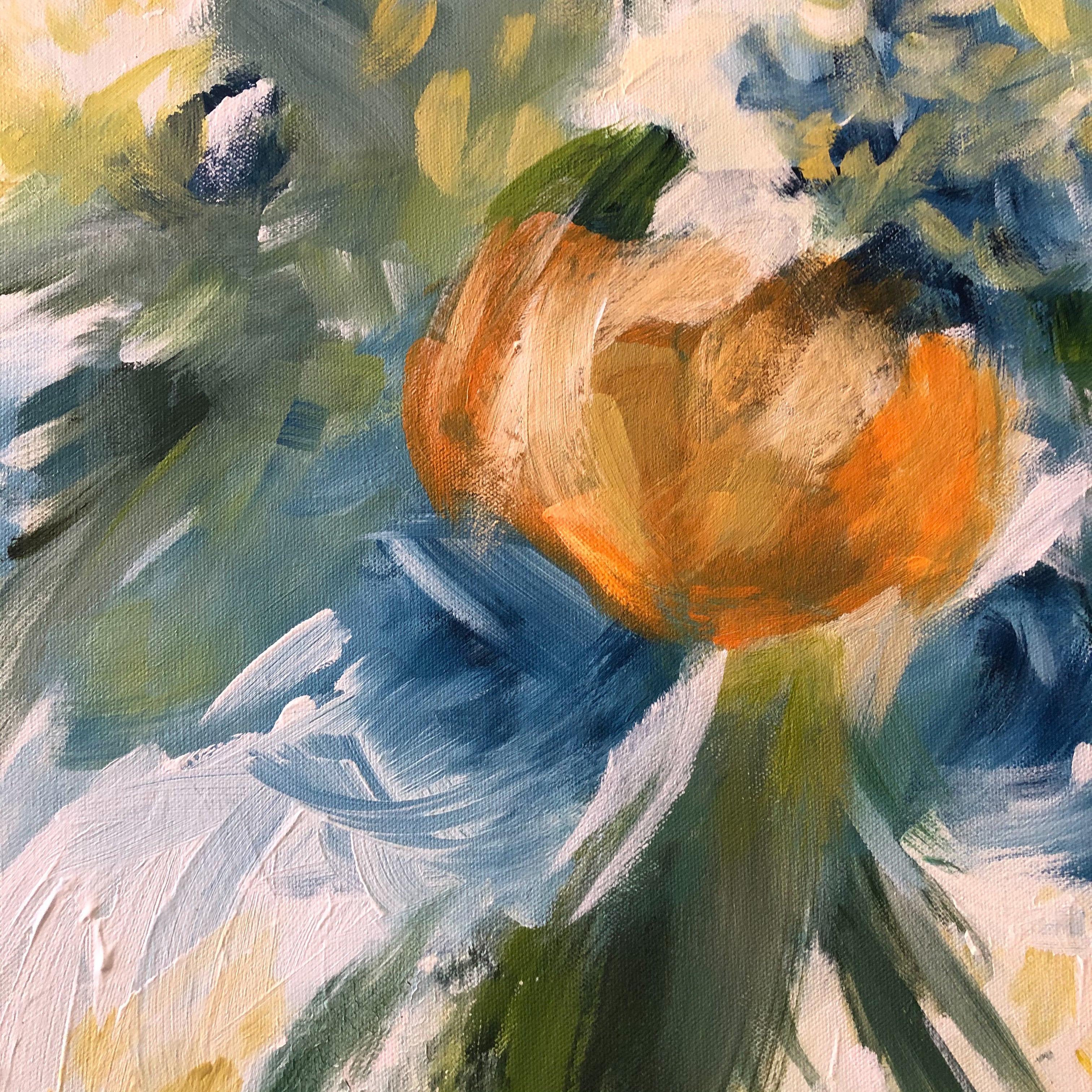 Blurred Bouquet - Orange Blossom